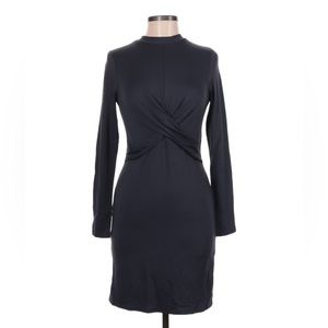 Topshop NWT Gray Long Sleeved Knee Length Dress